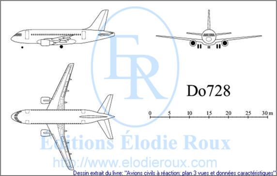 Copyright: Elodie Roux/Do728 3-view drawing/plan 3 vues